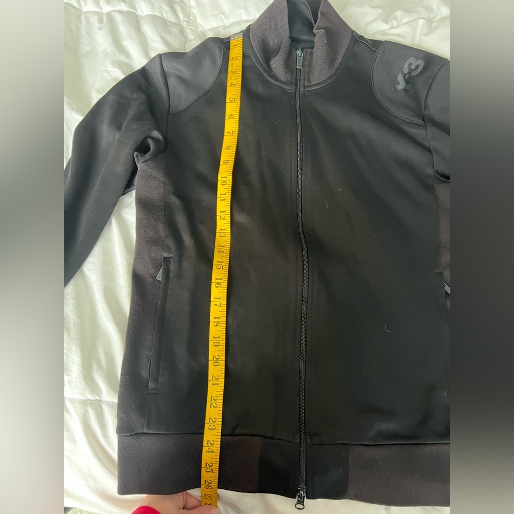 Y-3 Adidas Black Full-Zip Jacket - Picture 5 of 7
